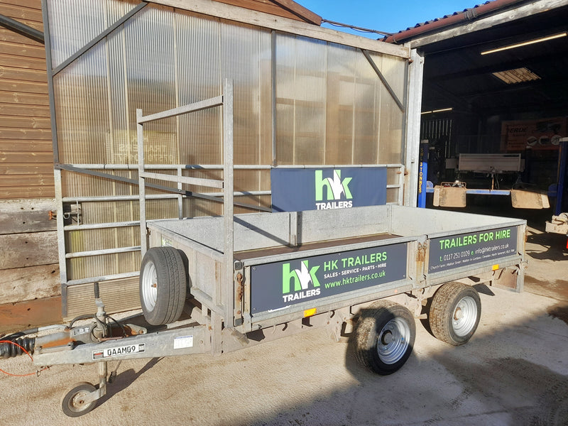 Ifor Williams LM105 10ft Flatbed Trailer for Hire