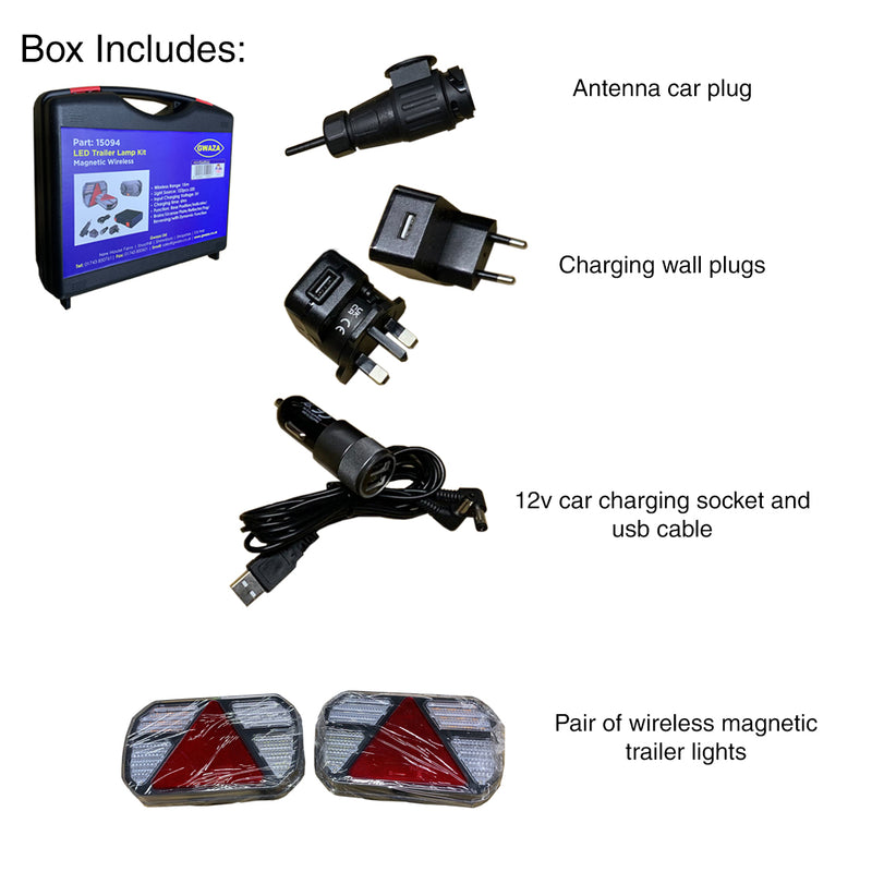 13 pin Wireless Magnetic LED Light Set