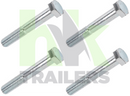 M12 x 100mm Bolts - Suitable for Ifor Williams Leaf Springs