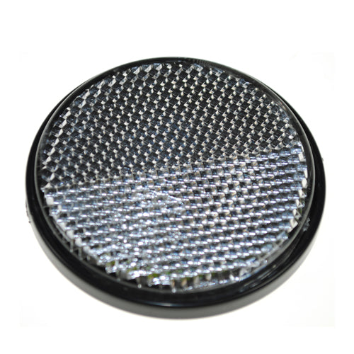 Round Reflectors - White - Self Adhesive