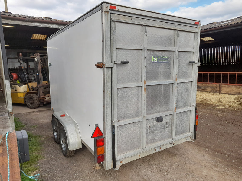 Box Van Trailer with Ramp for Hire, 12ft x 6ft