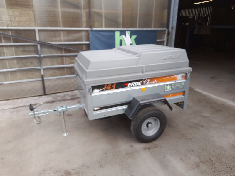 Erde 143 with Lockable ABS Hard Cover (Hire), Side View