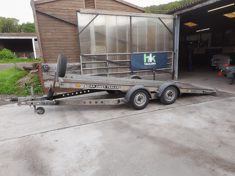 Tilted Brian James Car Transporter for Hire
