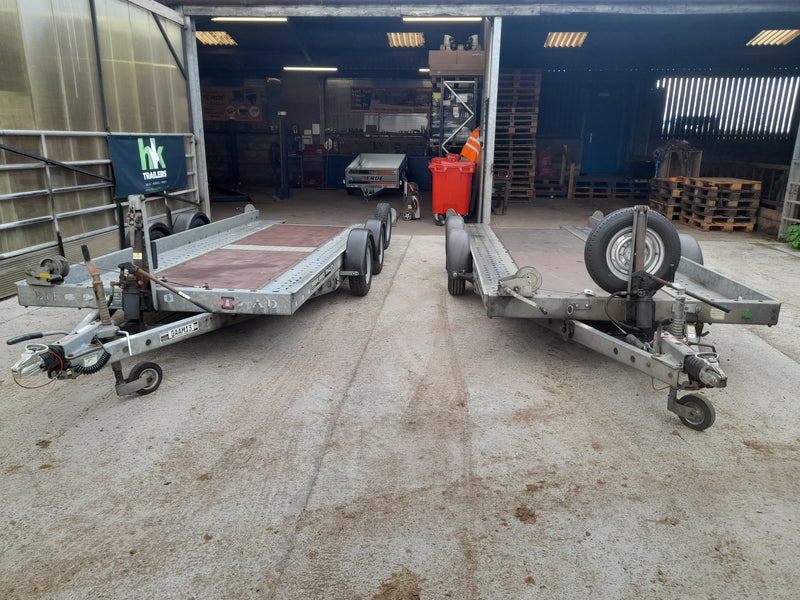 Two Brian James Car Transporters for Hire