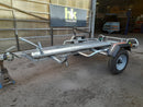 Erde PM310 Single Motorcycle Trailer (Hire)