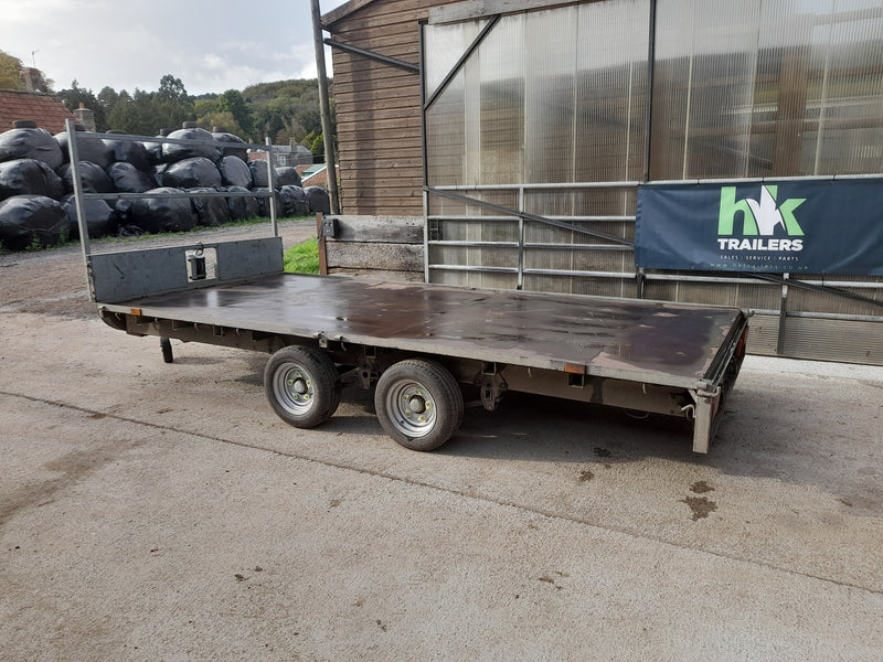 Ifor Williams LM146 14ft Flatbed Trailer for Hire