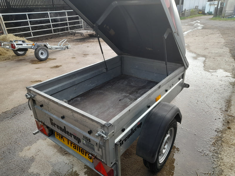 Brenderup 1150s Trailer with Hard Cover