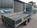 Ifor Williams LM146 14ft Flatbed Trailer for Hire