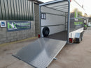 Box Van Trailers with Ramp for Hire, 12ft or 14ft