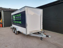 Box Van Trailers with Ramp for Hire, 12ft or 14ft