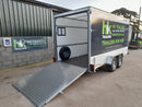 Box Van Trailers with Ramp for Hire, 12ft or 14ft