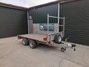 Ifor Williams LM105 10ft Flatbed Trailer for Hire