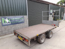 Ifor Williams LM105 10ft Flatbed Trailer for Hire