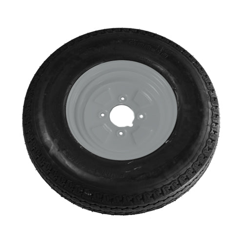 5.00 x 10 Wheel and Tyre, 4 stud on 4" PCD
