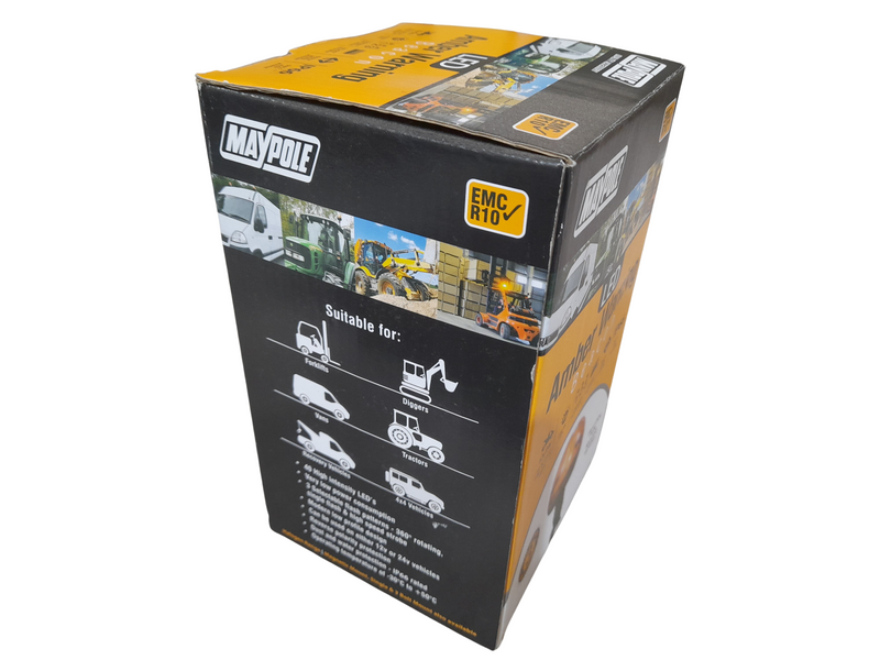 LED Amber Flashing Beacon