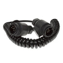 13 pin to 13 pin plug, 1.5m Coiled Light Lead