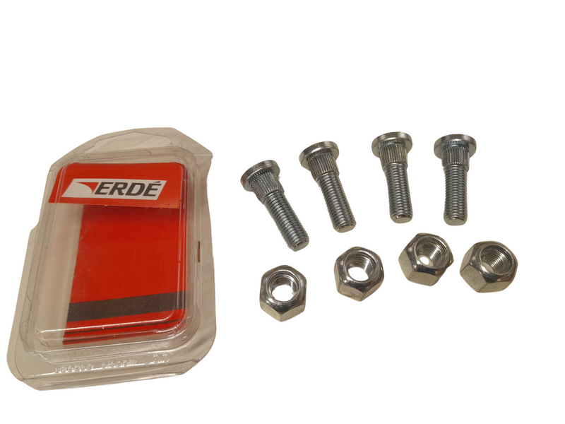 M10 x1.25mm x 22mm Wheel Studs & Nuts