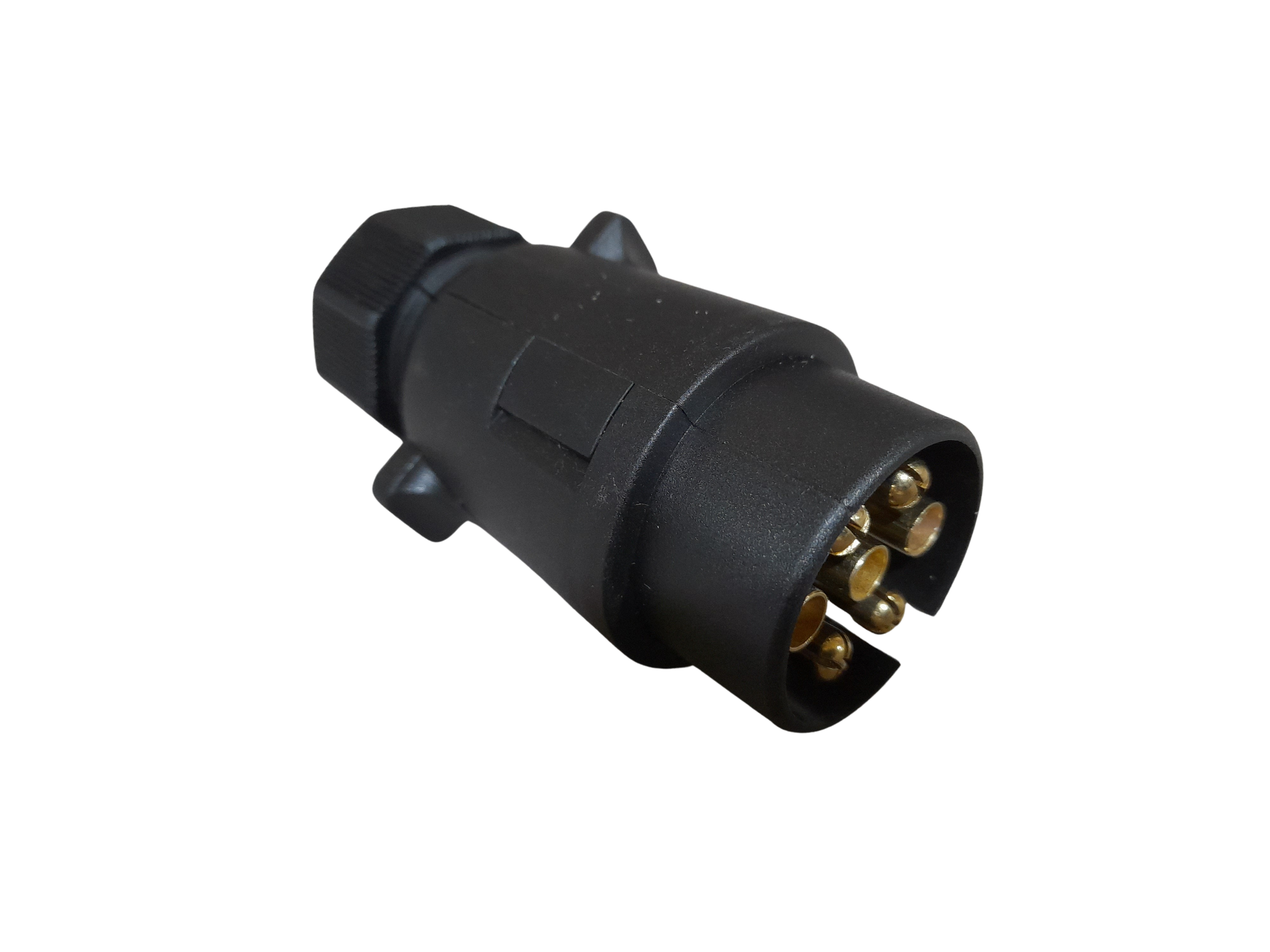 7 Pin Plug with Spade Terminals