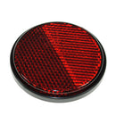 Round Reflectors - Red - Self Adhesive