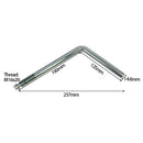 Knott Extended Jockey Wheel Clamp Handle - Extra Long