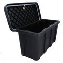 Daken Small Trailer Lockable Plastic Toolbox - 550mm x 255mm x 310mm