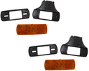 Pair of Superseal Amber side marker lights & brackets