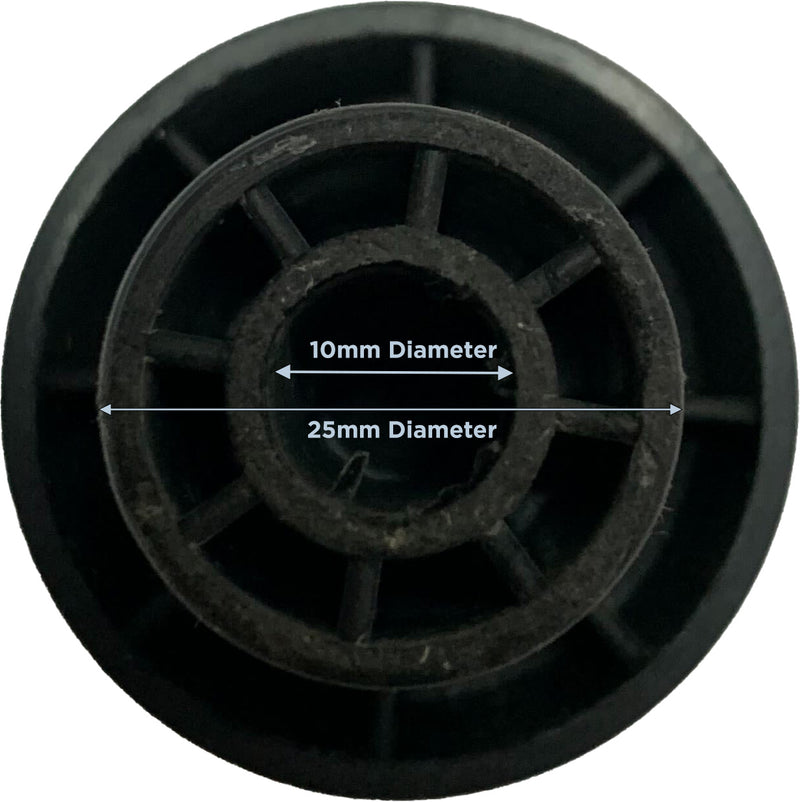 Replacement Handle/ Knob for Pressed Steel Jockey Wheels