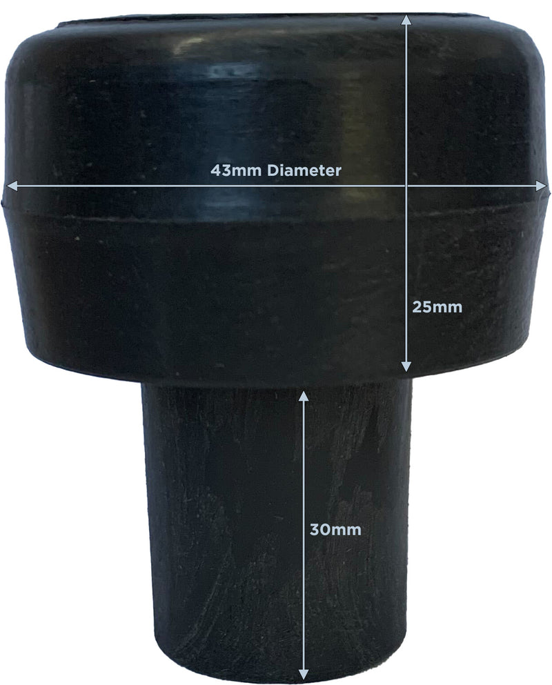 Replacement Handle/ Knob for Pressed Steel Jockey Wheels