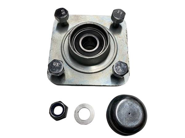 Trigano Wheel Hub, 115mm PCD, 2 x 6004 Bearings