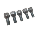 PK x5 M12 x1.5mm Wheel Bolts