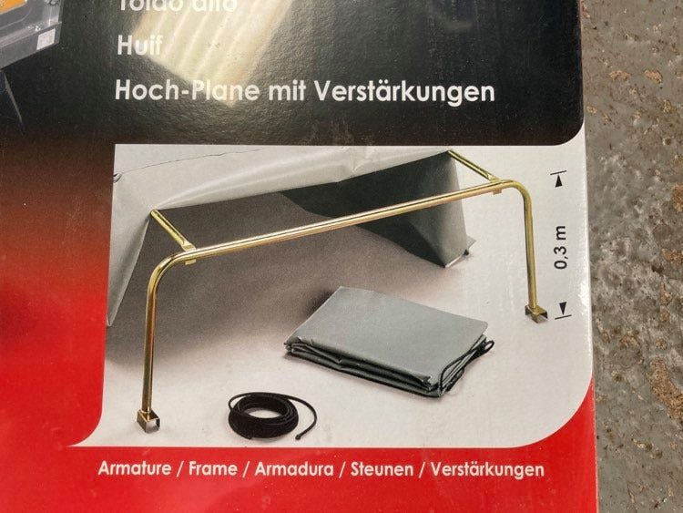 30cm High Frame & Cover for Erde 122