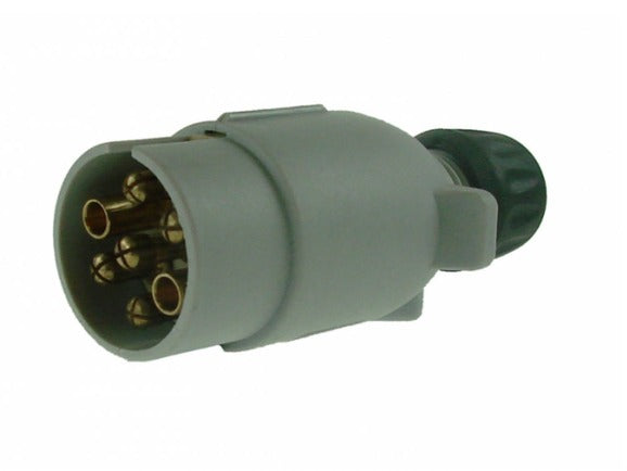 12s 7 pin plug - white
