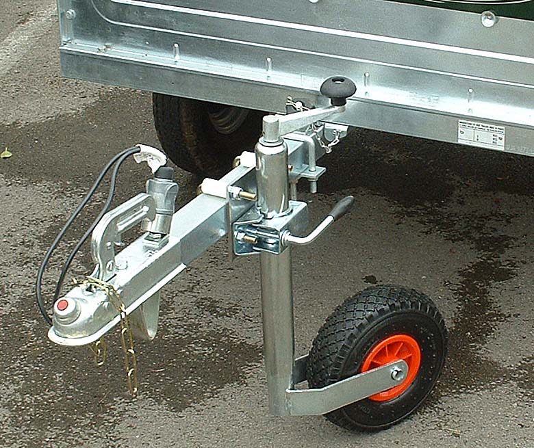 Jockey Wheel Mounting Bracket Kit - No Drilling