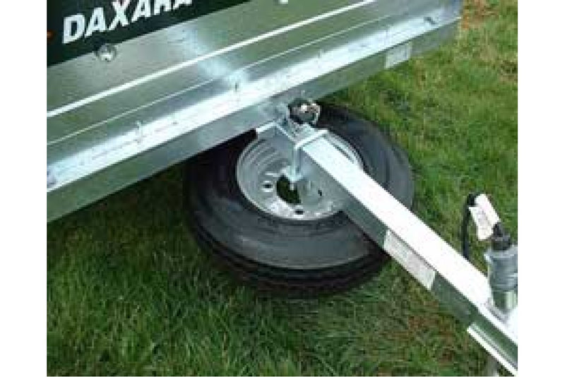 Drawbar Mounted Spare Wheel Bracket / Carrier