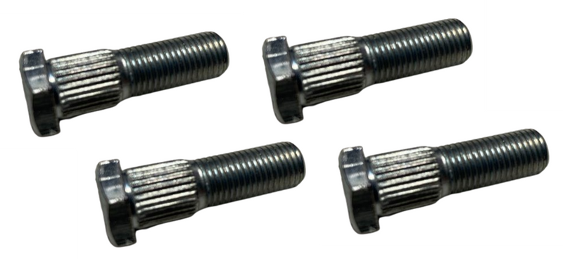 Set of four 3/8 UNF wheel studs 