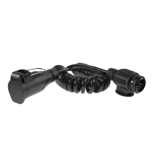 13 pin coiled extension light lead 
