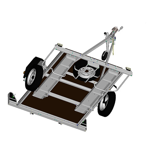 5.00 x 10 Spare Wheel & Carrier for Erde CH451