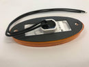 Reverse view Oval LED Side Marker Lights - Amber