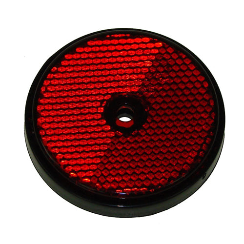 Round Reflectors - Red