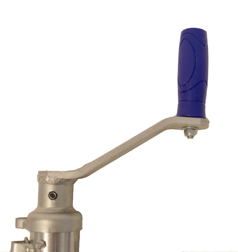 Ergonomic & distinctive Maypole blue handle grip