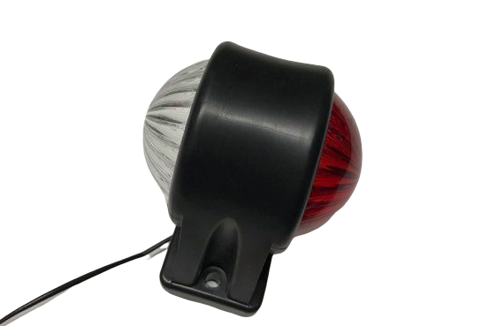 LED Rubber Marker Light, Red & White