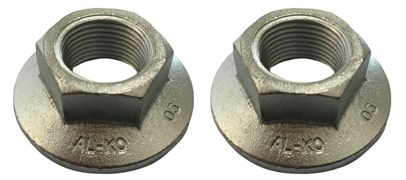 A Pair of M24 Alko Stake Nut - One Shot Axle End Nuts