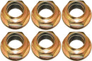 Six Ifor Williams One Shot Stake Nuts with Flange