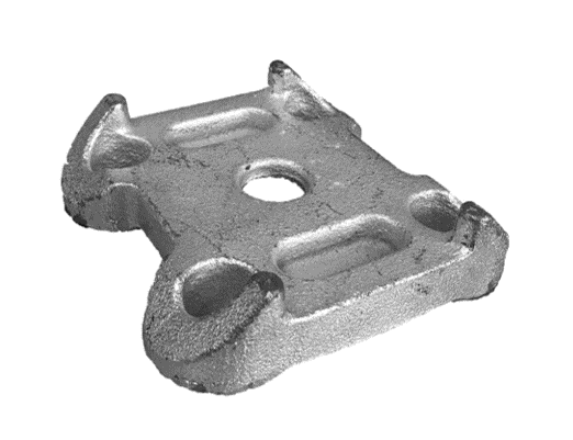 Leaf Spring Base Plate, for Ifor Williams