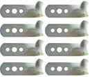 Eight Light Duty Tie Down / Rope Hooks