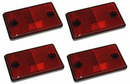Four Reflectors - Red