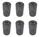 Six Leaf Spring Eye Bush/ Suspension Spacers, For Ifor Williams Trailers