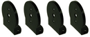 Four Round Reflector Brackets