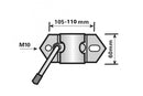 34mm Medium Duty Clamp Diagram