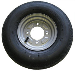 4.00 x 8 Wheel & Tyre Assembly, 115mm PCD